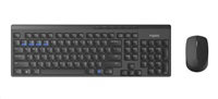 RAPOO set klávesnice a myši 8100M Bezdrôtový viacrežimový set optickej myši a klávesnice čierny CZ/SK