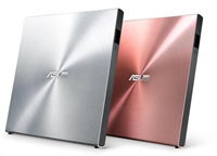 ASUS DVD SDRW-08U5S-U/PINK/G/AS, externá tenká DVD-RW, ružová, USB + Cyberlink Power2Go 8