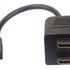 PREMIUMCORD Adaptér HDMI M - 2x F (rozdeľovač, 1.3)