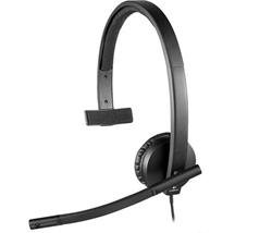 Logitech® H570e USB Headset Mono, DSP, čierne