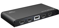 PremiumCord HDMI 2.0 rozdeľovač 1-4 porty, 4K x 2K/60Hz, FULL HD, 3D, čierny