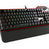 Herná klávesnica Genesis herní mechanická klávesnice RX85/RGB/Kailh Brown/Drátová USB/US layout/Černá-červená