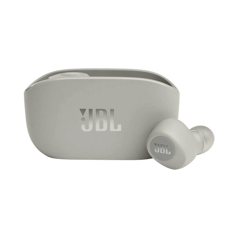 Bluetooth slúchadlá JBL Vibe 100 TWS sand ivory