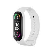 RhinoTech řemínek pro Xiaomi Mi Band 6 bílá