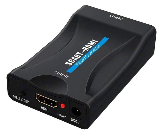 PREMIUMCORD prevodník SCART na HDMI 1080P s napájaním 230 V