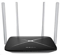 MERCUSYS AC12 WiFi5 router (AC1200, 2,4GHz/5GHz, 3x100Mb/s LAN, 1x100Mb/s WAN)