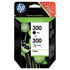 HP 300 - combo pack (čierna, 3farebná), CN637EE