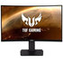 Monitor ASUS LCD 31.5" VG32VQR 2560x1440 GAMING CURVED 165Hz 400cd DP HDMI PIVOT DisplayPort cable + HDMI cable