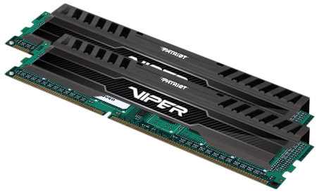 Patriot Viper 3/DDR3/16GB/1866MHz/CL10/2x8GB/Black