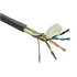 LYNX CS FTP kabel LYNX Cat5E, drát, venkovní PE, černý, 305m