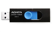 A-DATA ADATA Flash Disk 128GB UV320, USB 3.1 Dash Drive, černá/modrá