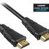 Vysokorýchlostný kábel HDMI + Ethernet PremiumCord, pozlátené konektory, 1.5m