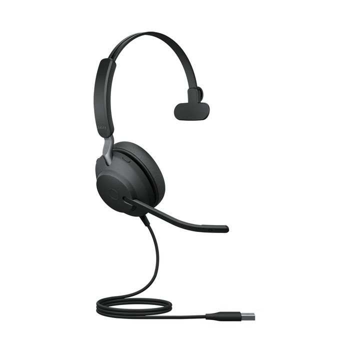 Bluetooth slúchadlá Jabra Evolve2 40 SE/Mono/USB/Drát/čierne