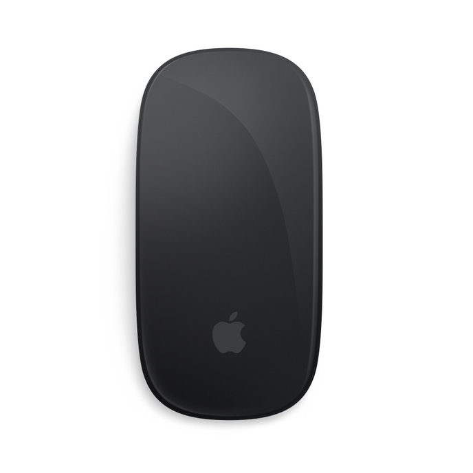 Bluetooth laserová myš APPLE Magic Mouse - Black Multi-Touch Surface
