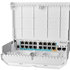 MikroTik Cloud Router Switch CRS318-1Fi-15Fr-2S-OUT, 800MHz CPU, 256MB, 16x10/100 (PoE-in,1x out),2xSFP, vrátane.L5, vo