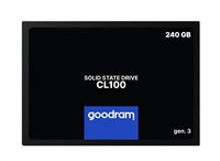 GOODRAM SSD CL100 Gen.3 240 GB SATA III 7 mm, 2,5" (R: 520 MB/s; W 400 MB/s)