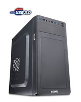 skriňa 1stCOOL STEP 3 ver.2, micro ATX, AU, 2xUSB 3.0 + 2x USB 2.0, bez napájania, čierna