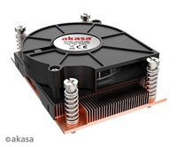 AKASA AM4 - nízkoprofilový chladič CPU s medeným chladičom
