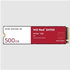 WESTERN DIGITAL WD RED NVMe SSD 500GB PCIe SN700, Geb3 8GB/s, (R:3430/W:2600 MB/s) TBW 1000