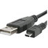 Kábel USB PREMIUMCORD 2.0 A-B mini, 8 pinov, 2 m Sanyo, Panasonic LUMIX