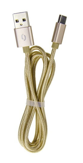 ALIGATOR ALI datový kabel lightning,zlatý DAKT007