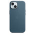 APPLE iPhone 15+ FineWoven Case with MS - Pacific Blue