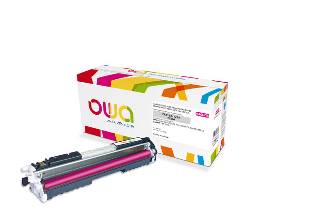 OWA Armor toner kompatibilný s HP CE313A, 1000st, červená/magenta