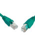 SOLARIX patch kábel CAT6 SFTP PVC 0,5m zelený