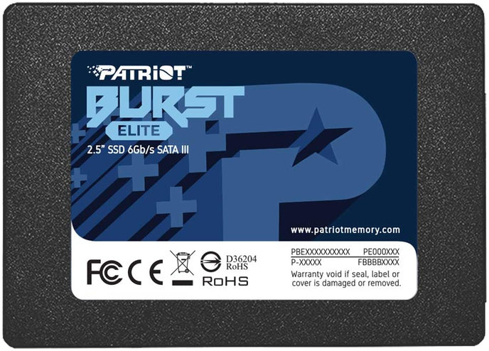 PATRIOT Burst Elite/1,9 TB/SSD/2.5"/SATA/3R