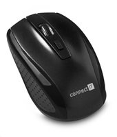 Bluetooth optická myš CONNECT IT CI-1223, 1600 dpi, čierna
