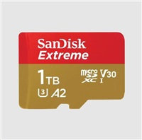 SanDisk Extreme/micro SDXC/1TB/190MBps/UHS-I U3 / Class 10/+ Adaptér