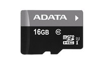 Adata/micro SDHC/16GB/UHS-I U1 / Class 10/+ Adaptér
