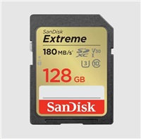 SanDisk Extreme/SDXC/128GB/180MBps/UHS-I U3 / Class 10