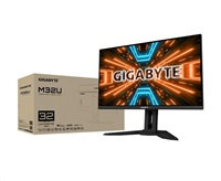 Monitor GIGABYTE LCD - 31.5" herný monitor M32U UHD, 3840 x 2160, 144 Hz, 1000:1, 350 cd/m2, 1 ms, 2xHDMI 2.1, 1xDP, SS IPS