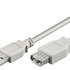 Kábel USB PREMIUMCORD 2.0 A-A 0,5 m (50 cm), predĺženie (M/F)