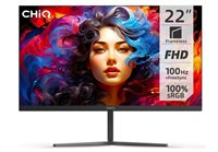 Monitor CHiQ 22" UltraSlim monitor 22F650 FHD, 100 Hz, Frameless, černý