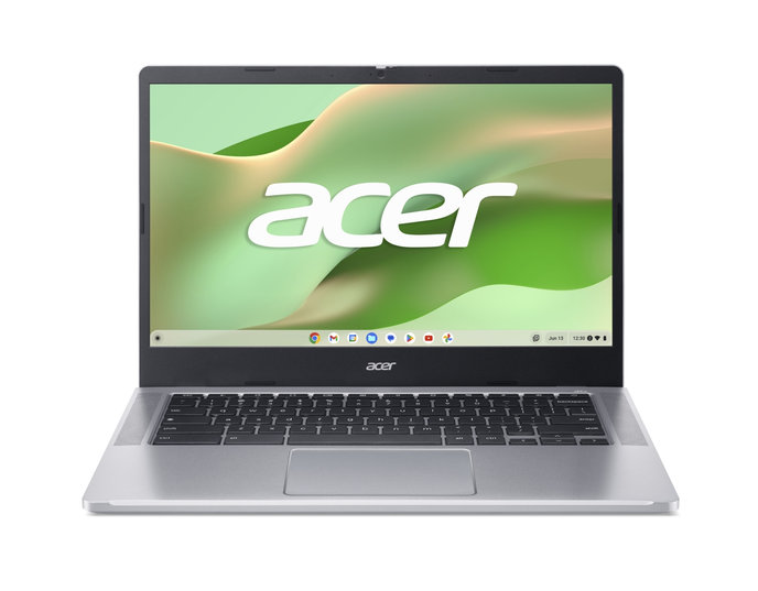 Notebook Acer Chromebook 314/CB314-4HT-C1MD/N100/14"/FHD/T/8GB/128GB eMMC/UHD/Chrome/Silver/2R