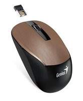 Bluetooth optická myš GENIUS NX-7015/Kancelárska/Blue Track/Bezdrôtová USB/Hnedá