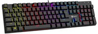 Herná klávesnica C-TECH Morpheus RGB/Drátová USB/CZSK-Layout/Černá