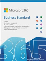 Microsoft 365 Business Standard SK (1 rok)