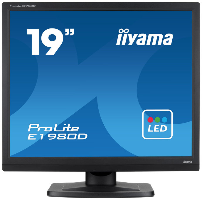 Monitor 19" LCD iiyama ProLite E1980D-B1 - 5ms, DVI, TN