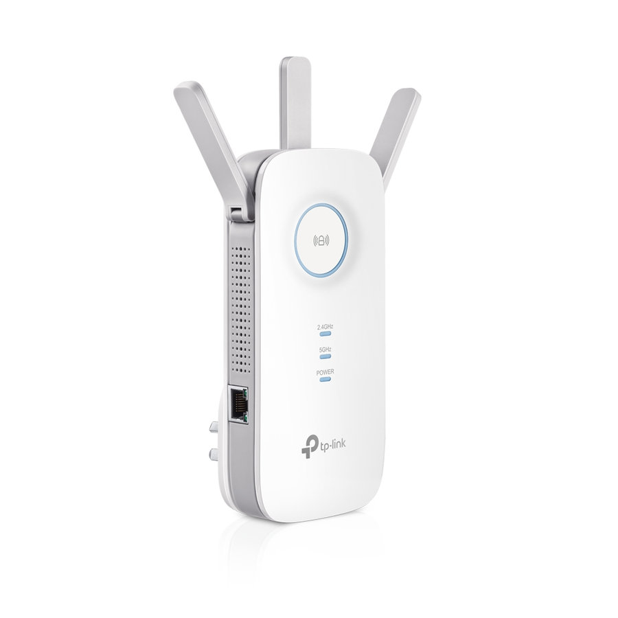 TP-Link RE450 OneMesh/EasyMesh WiFi5 Extender/Repeater (AC1750,2,4GHz/5GHz,1xGbELAN)