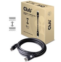 CLUB 3D Club3D Kabel certifikovaný DisplayPort 1.4, HBR3, 8K60Hz (M/M), 3m, 28 AWG