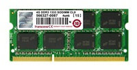 SODIMM DDR3 4GB 1333MHz TRANSCEND JetRam™, 256Mx8 CL9