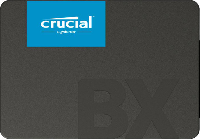 Crucial BX500/500GB/SSD/2.5"/SATA/Čierna/3R