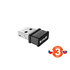 Tenda W311MIv6 AX300 WiFi 6 USB Nano adaptér, 286 Mb/s, 802.11ax/b/g/n, Soft AP, Win 7/10/11, Linux