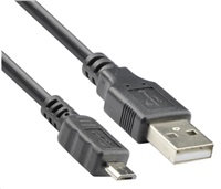 Kábel PREMIUMCORD Micro USB 2.0, A-B 1,5 m kábel určený na rýchle nabíjanie
