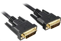PremiumCord DVI-D prepojovací kábel, dual-link, DVI (24 +1), MM, 10m