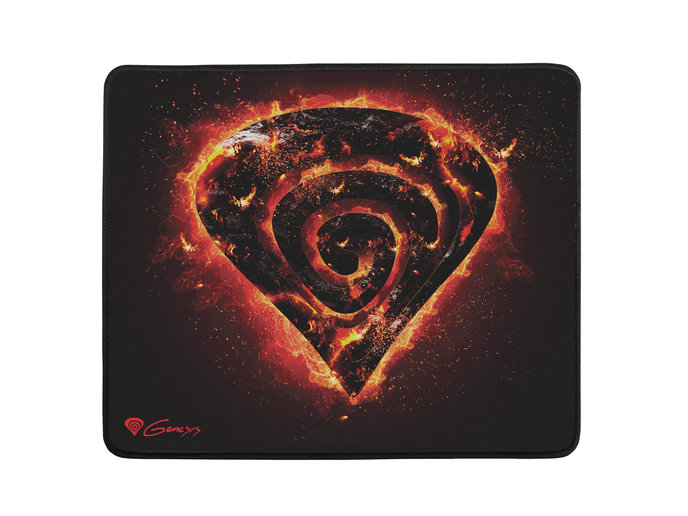 Podložka pod myš Herná podložka pod myš Genesis Carbon 500 M Fire (M12 FIRE), 30x25 cm