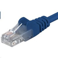 PREMIUMCORD PREMIUM CORD Patch kábel UTP RJ45-RJ45 CAT5e 0.25 m modrá